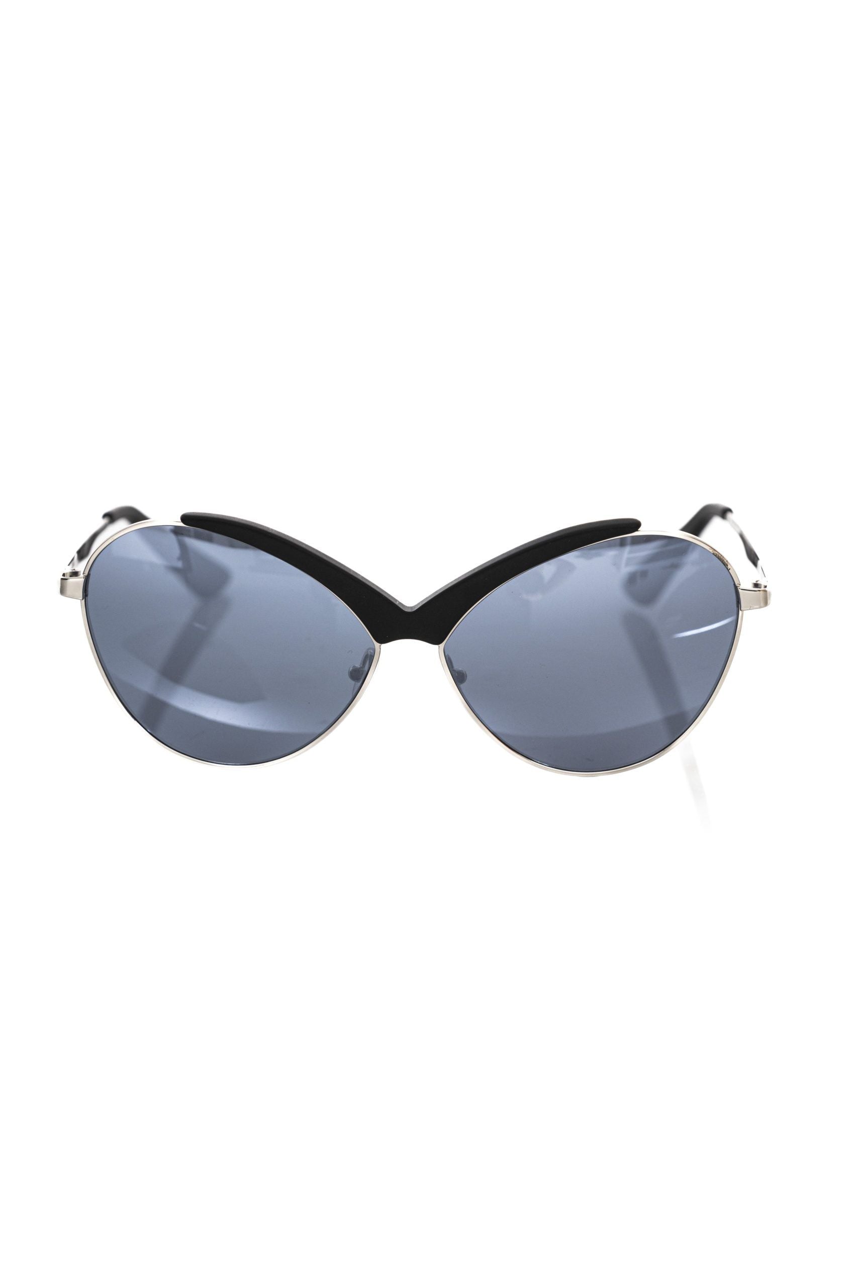 Black Metallic Women Sunglasses
