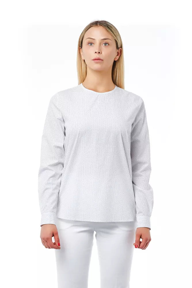 White Cotton Women's Shirt