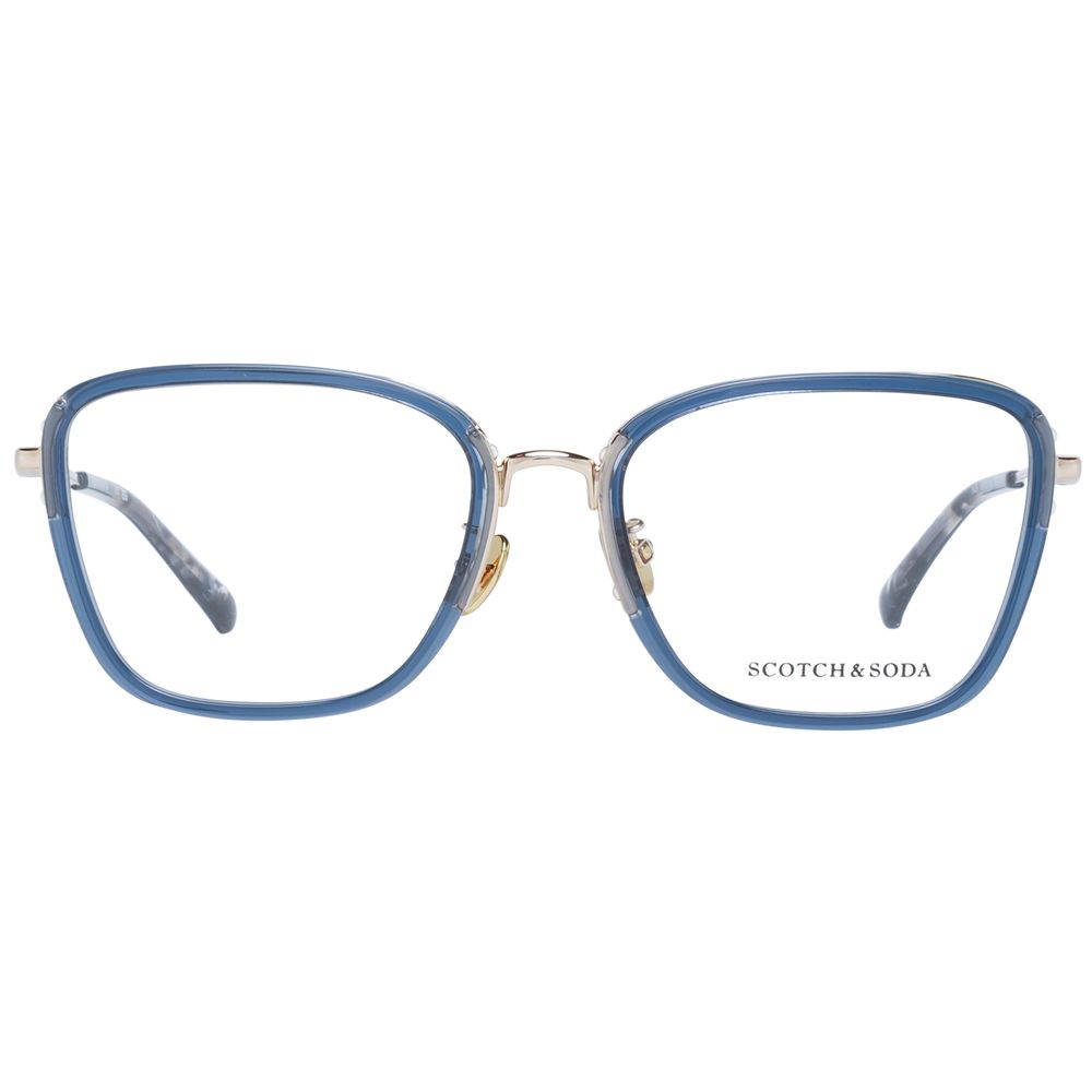 Blue Metal & Plastic Glasses (Frames)