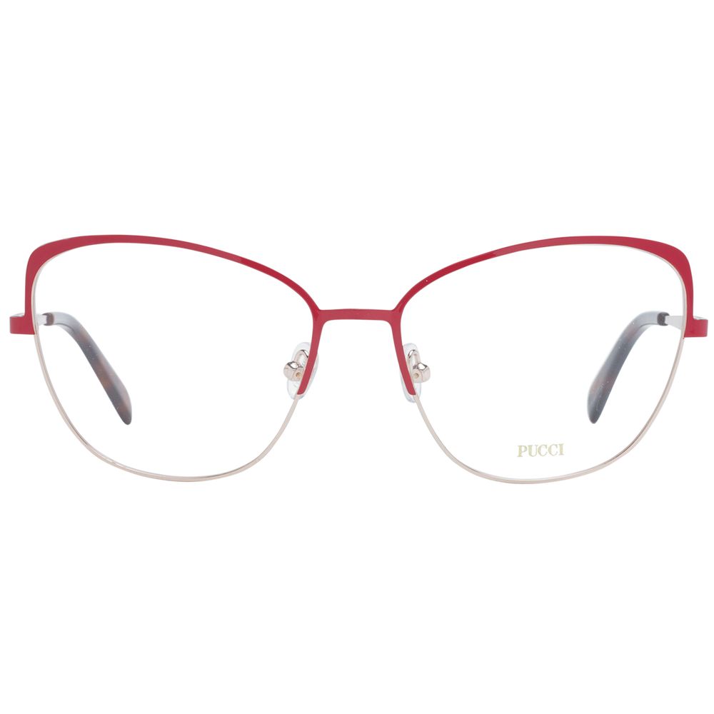 Red Metal Glasses (Frames)