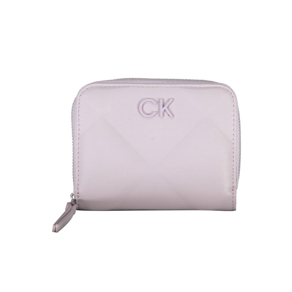 Purple Polyester Women Wallet