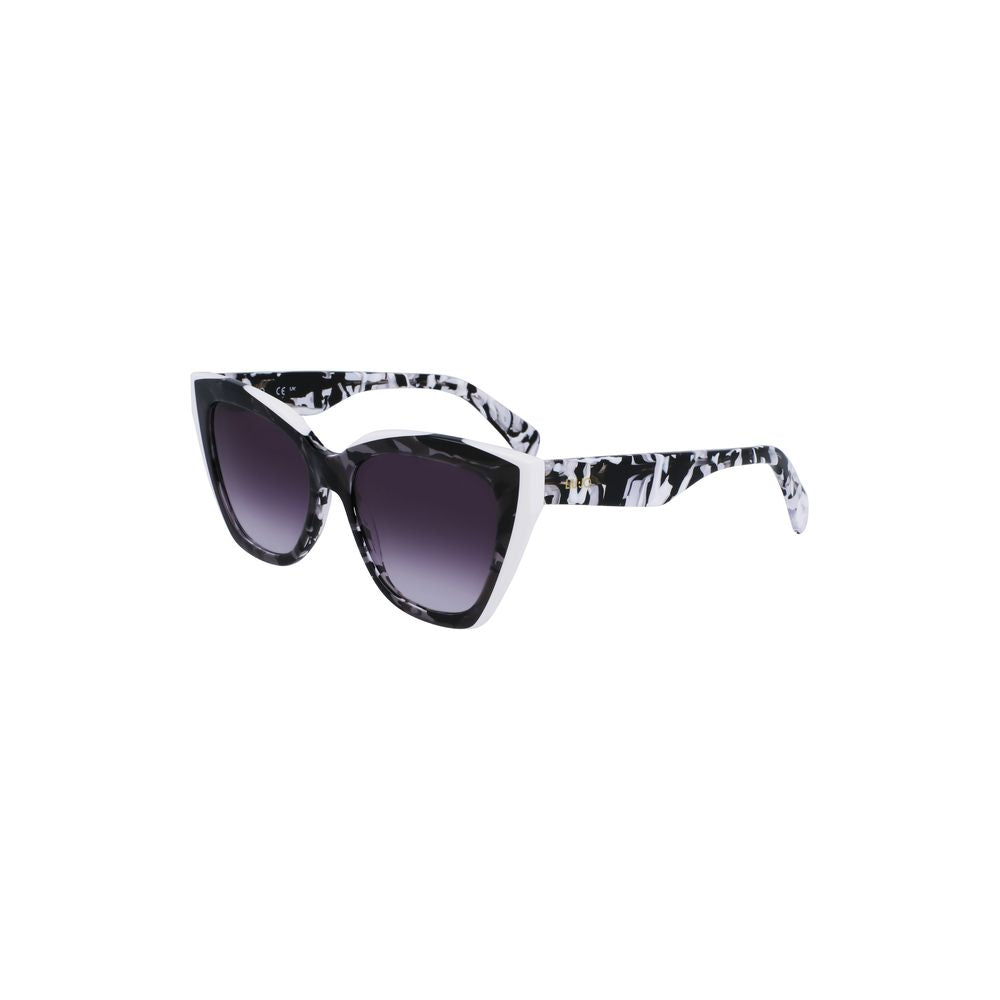 White Acetate Women's Sunglass