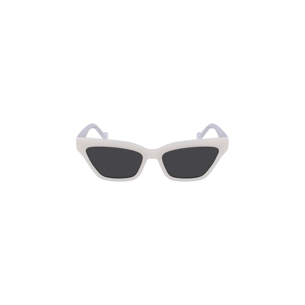 White Injected Women Sunglass