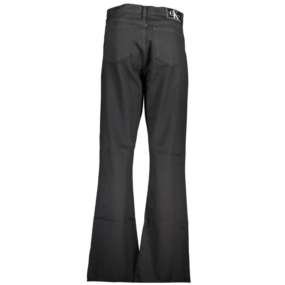 Black Cotton Women Jeans