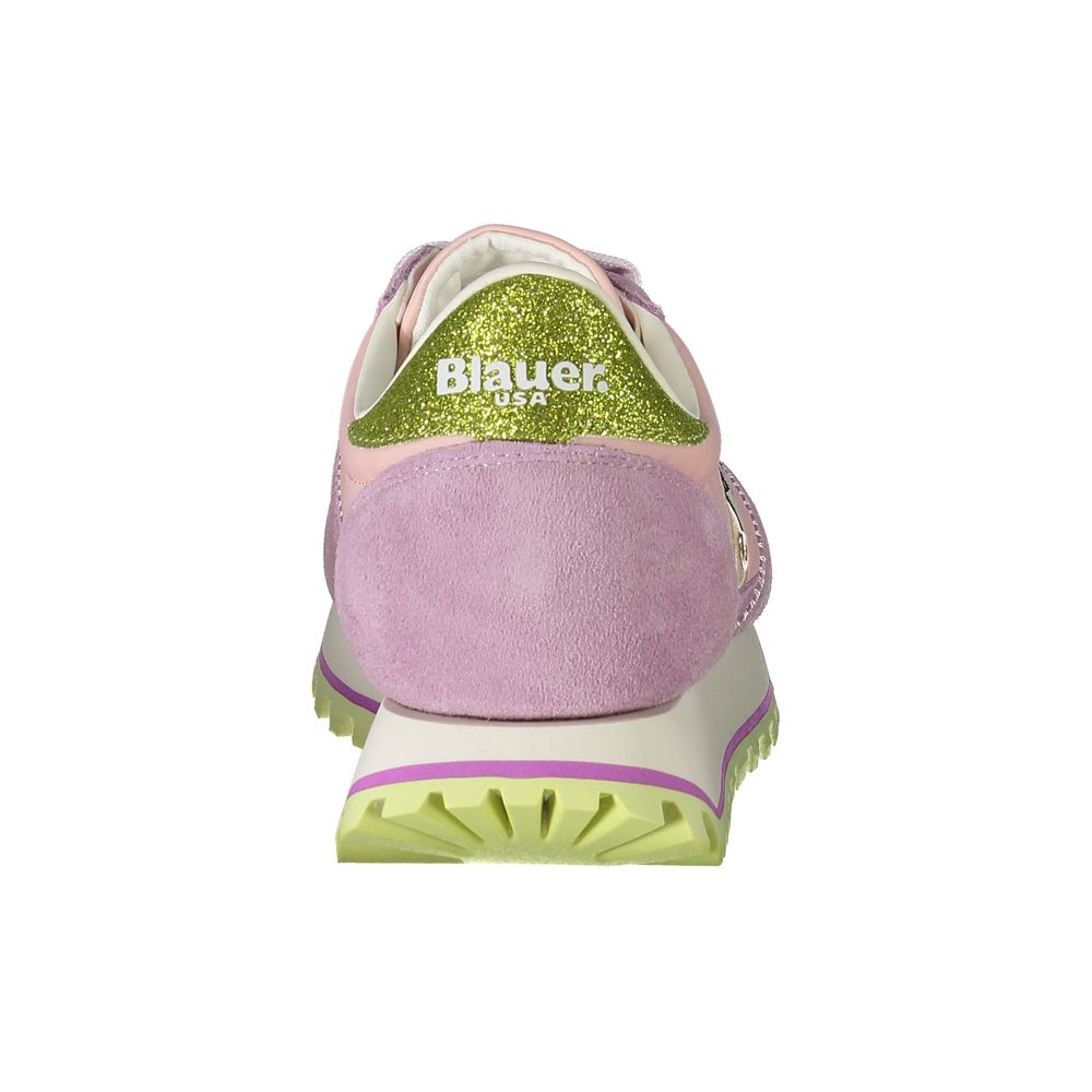 Rosa Poliuretano Donna Sneaker