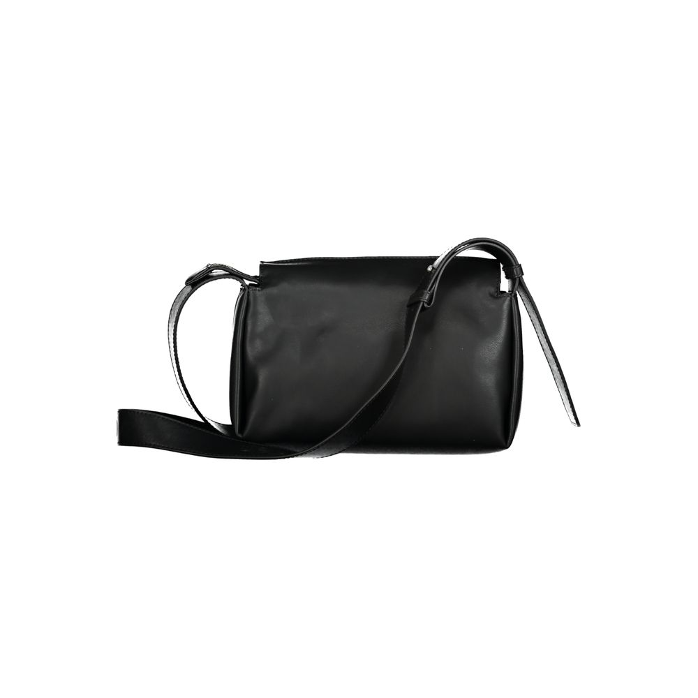 Black Polyester Women Bag