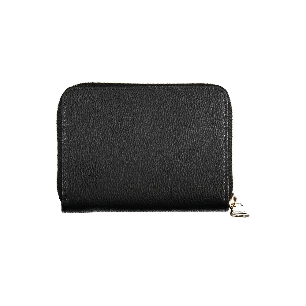Black Leather Women Wallet