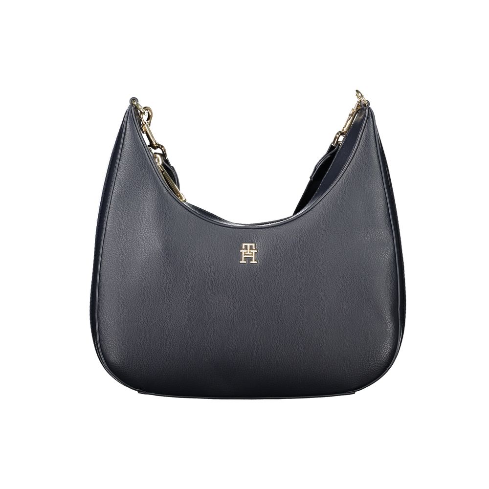 Blu Polyester Women Shoulder Bag