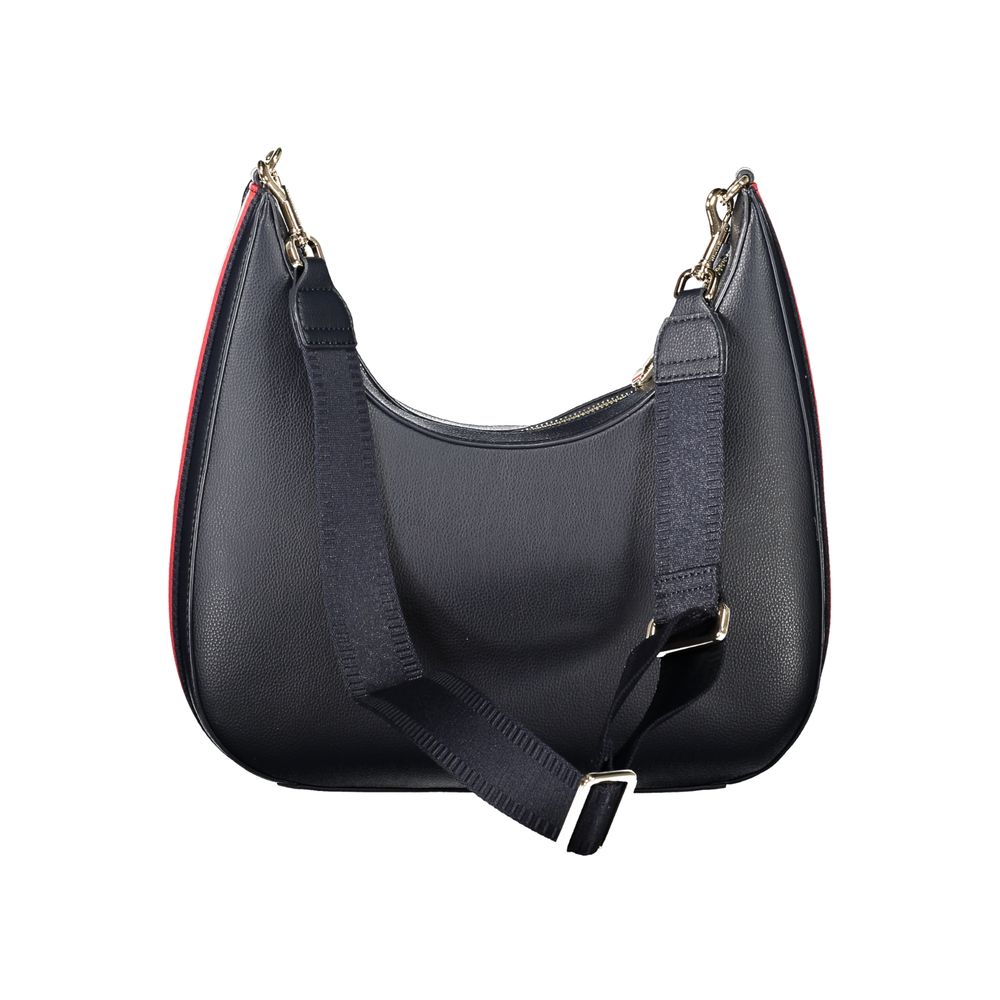 Blu Polyester Women Shoulder Bag