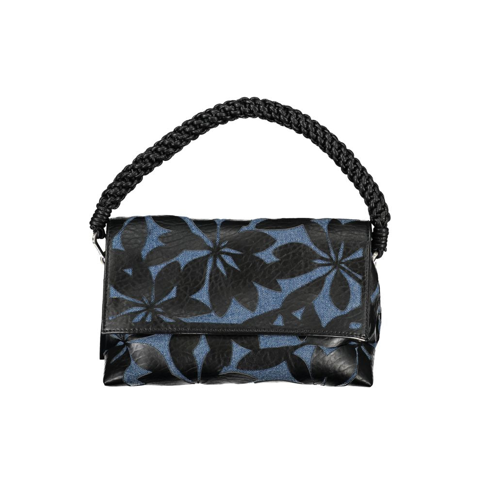 Nero Polyurethane Women's Handbag