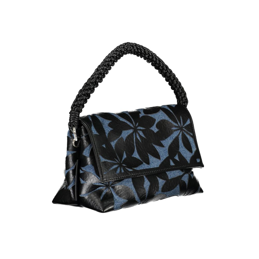 Nero Polyurethane Women's Handbag