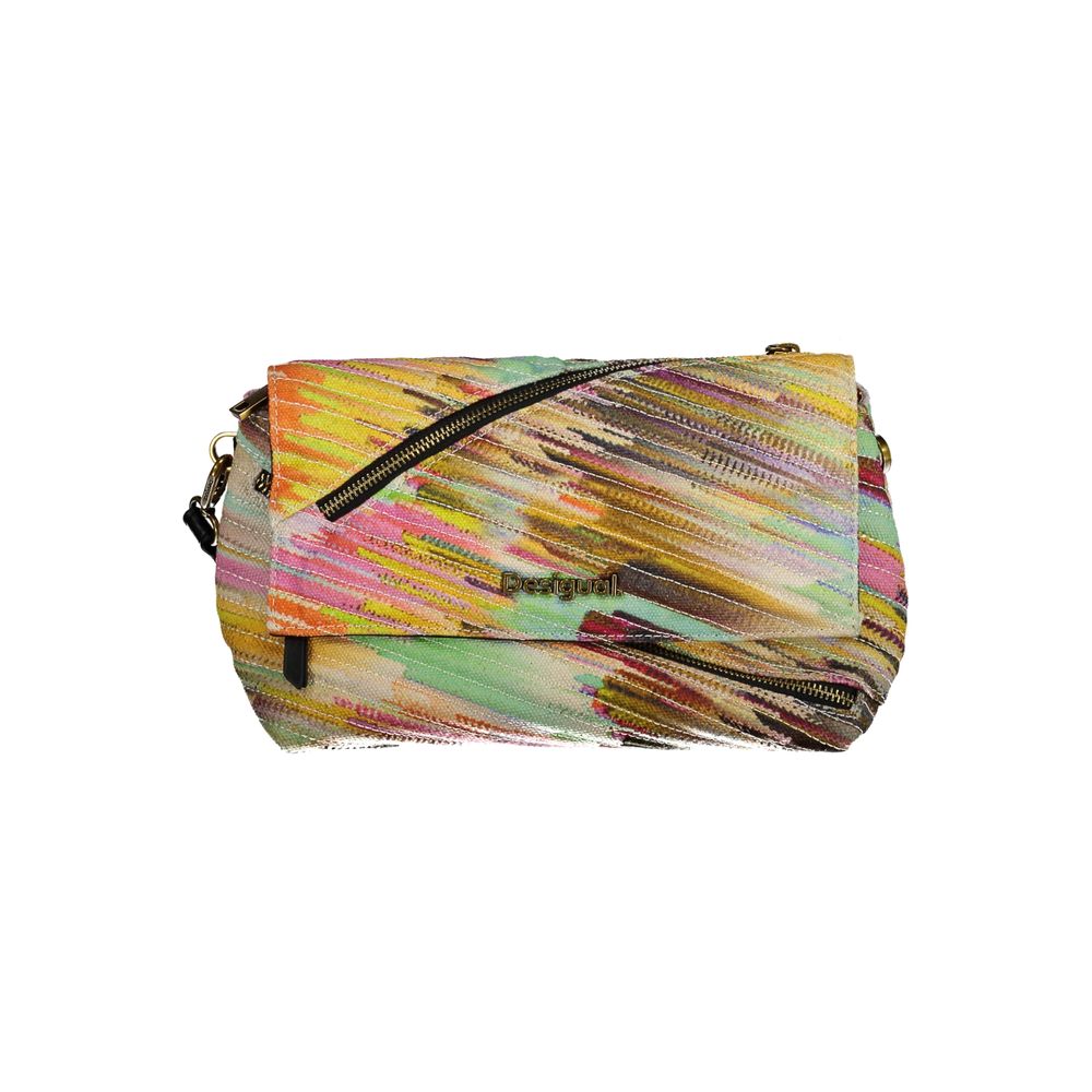 Giallo Polyester Women Handbag