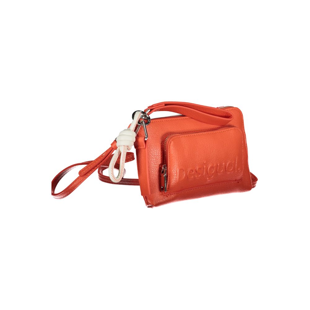 Rosa Poliuretano Women Shoulder Bag
