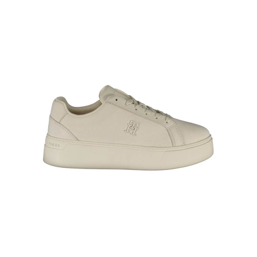 Bianco Leather Women Sneaker