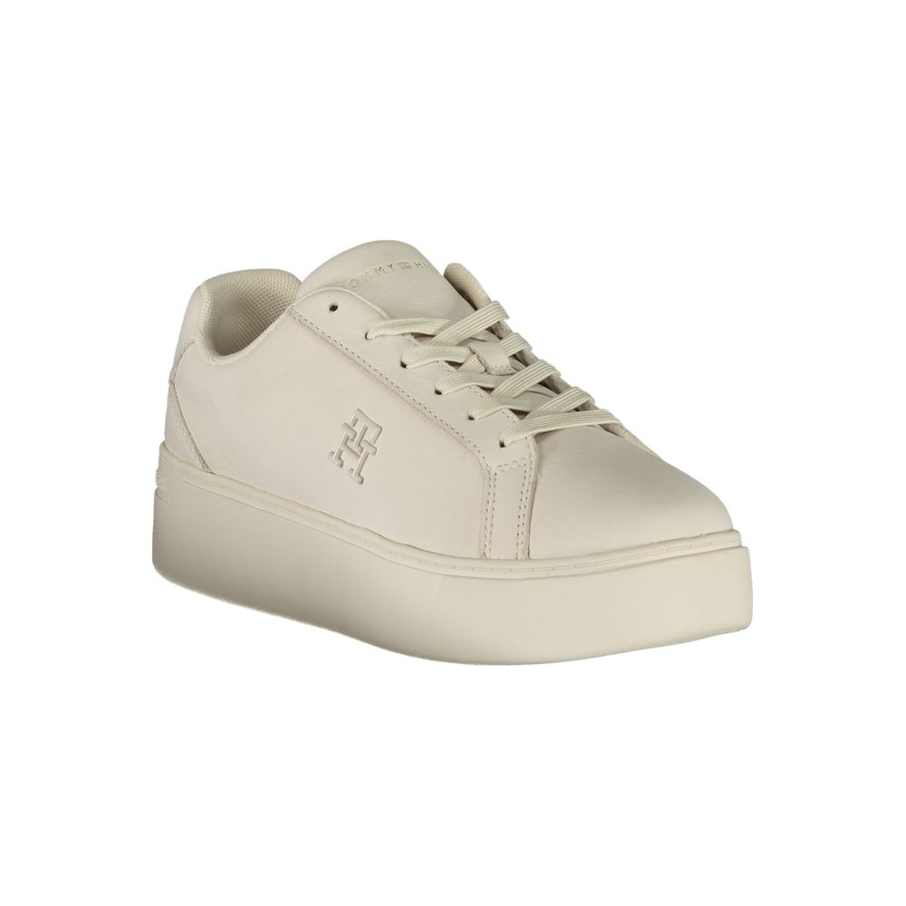 Bianco Leather Women Sneaker